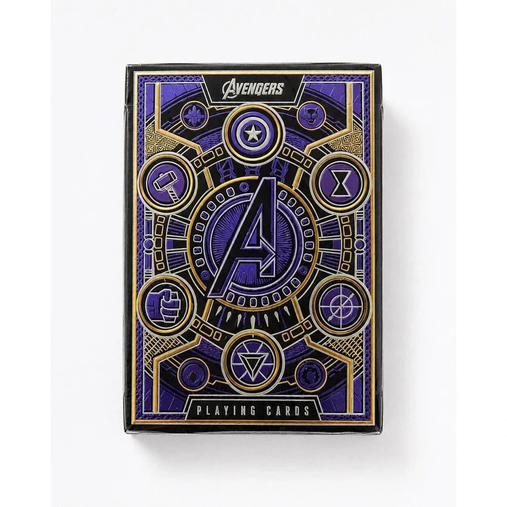 Marvel Avengers Infinity Saga Theory11 Premium Playing Cards Sealed Purple USA